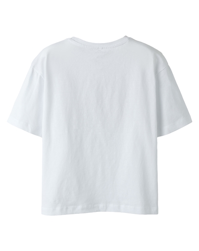 Name It - NKFFahiraz T-Shirt - Bright White/ Leo Heart